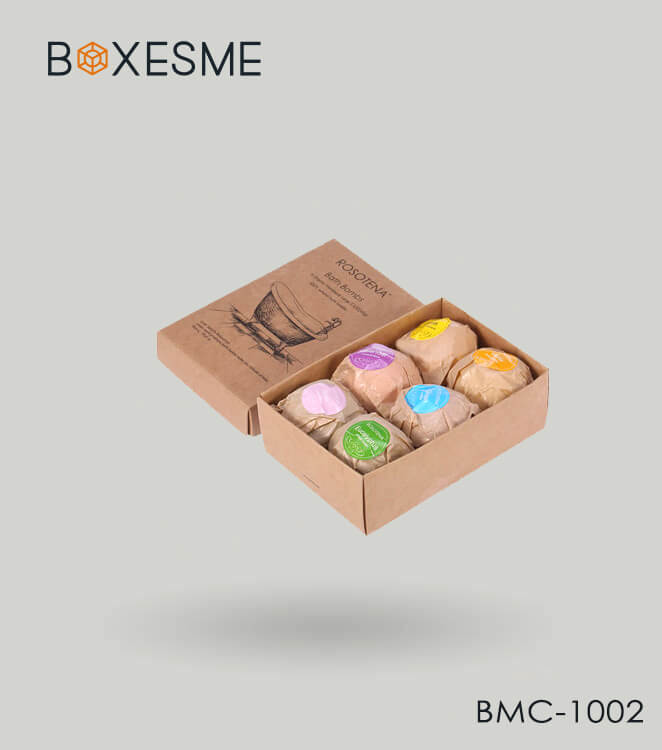 Printed Bath Bomb packaging BoxesMe
